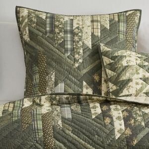 Pottery Barn Winter Spruce Euro Sham